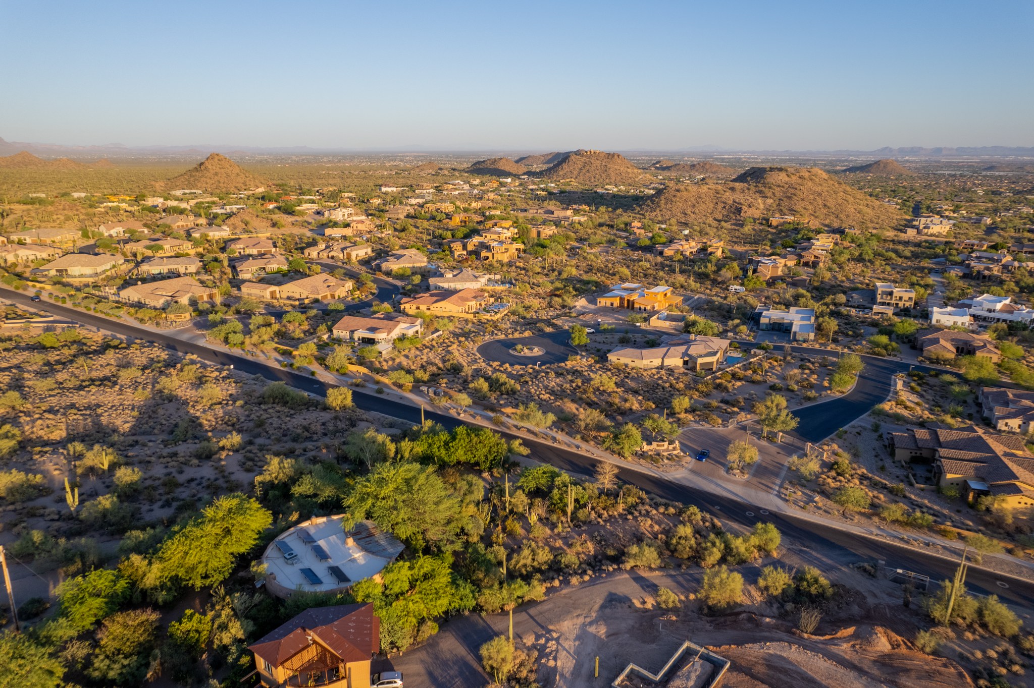 Las Sendas — aerial drone