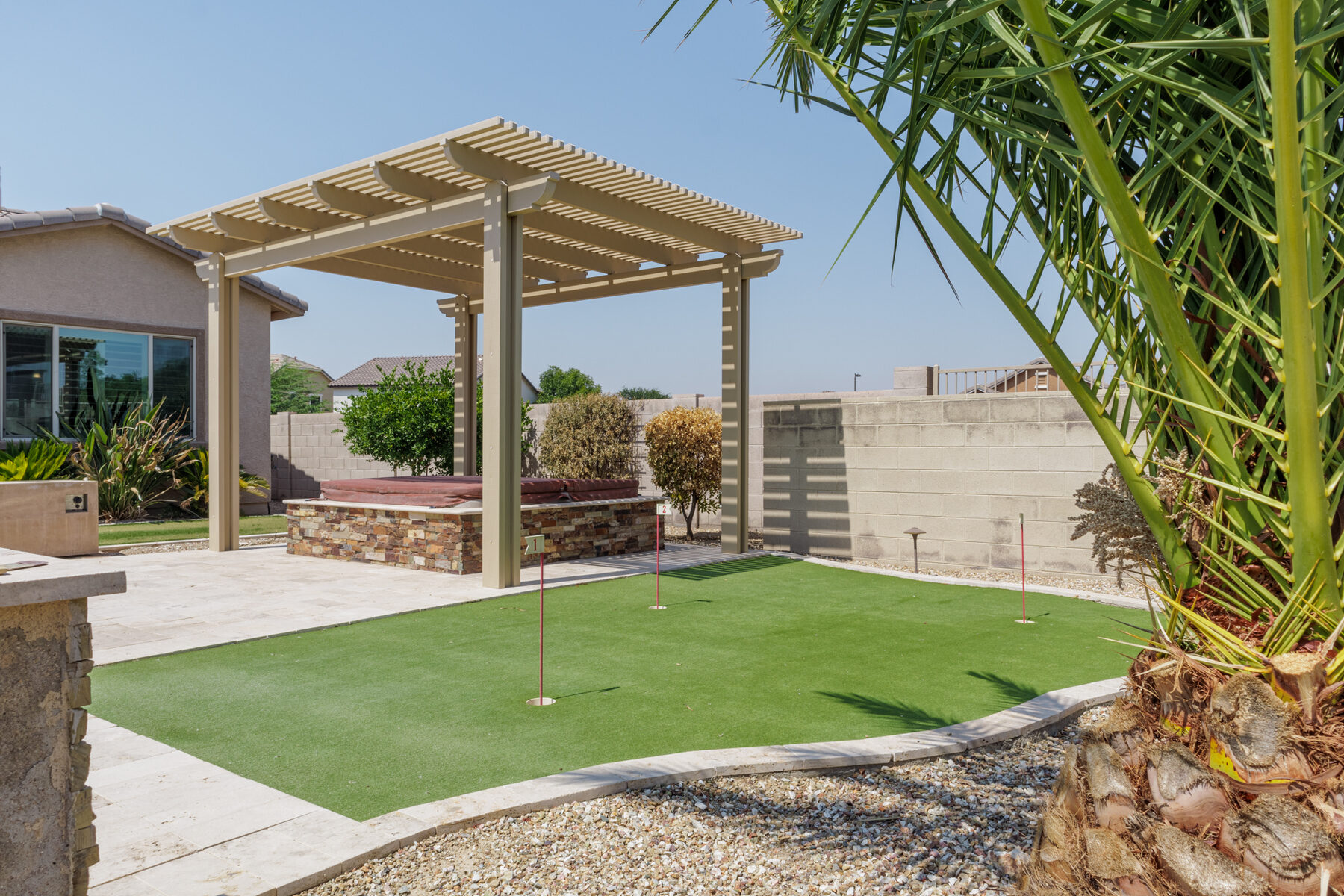 Home exterior in Northern Arizona