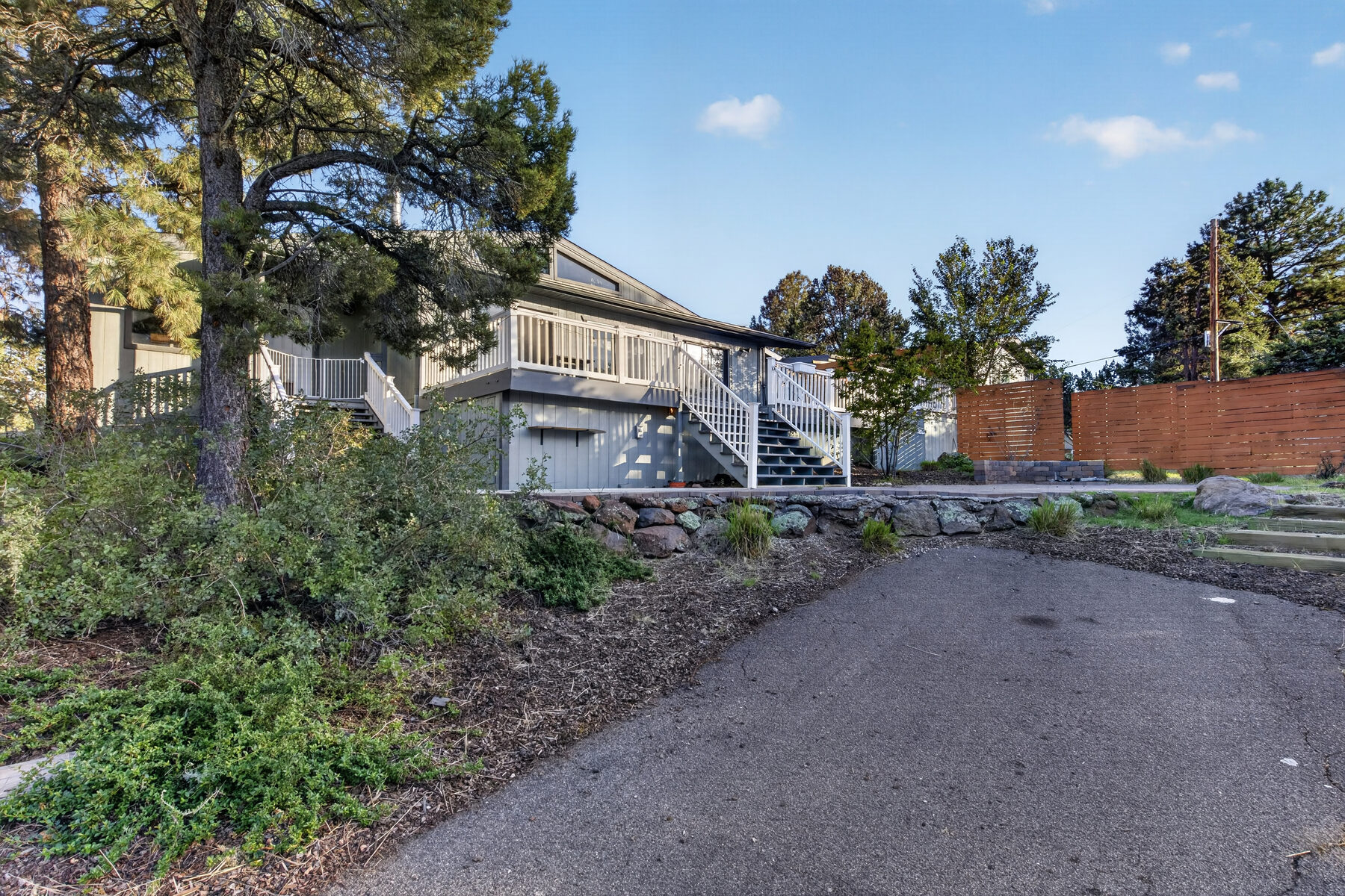 Home exterior in Northern Arizona