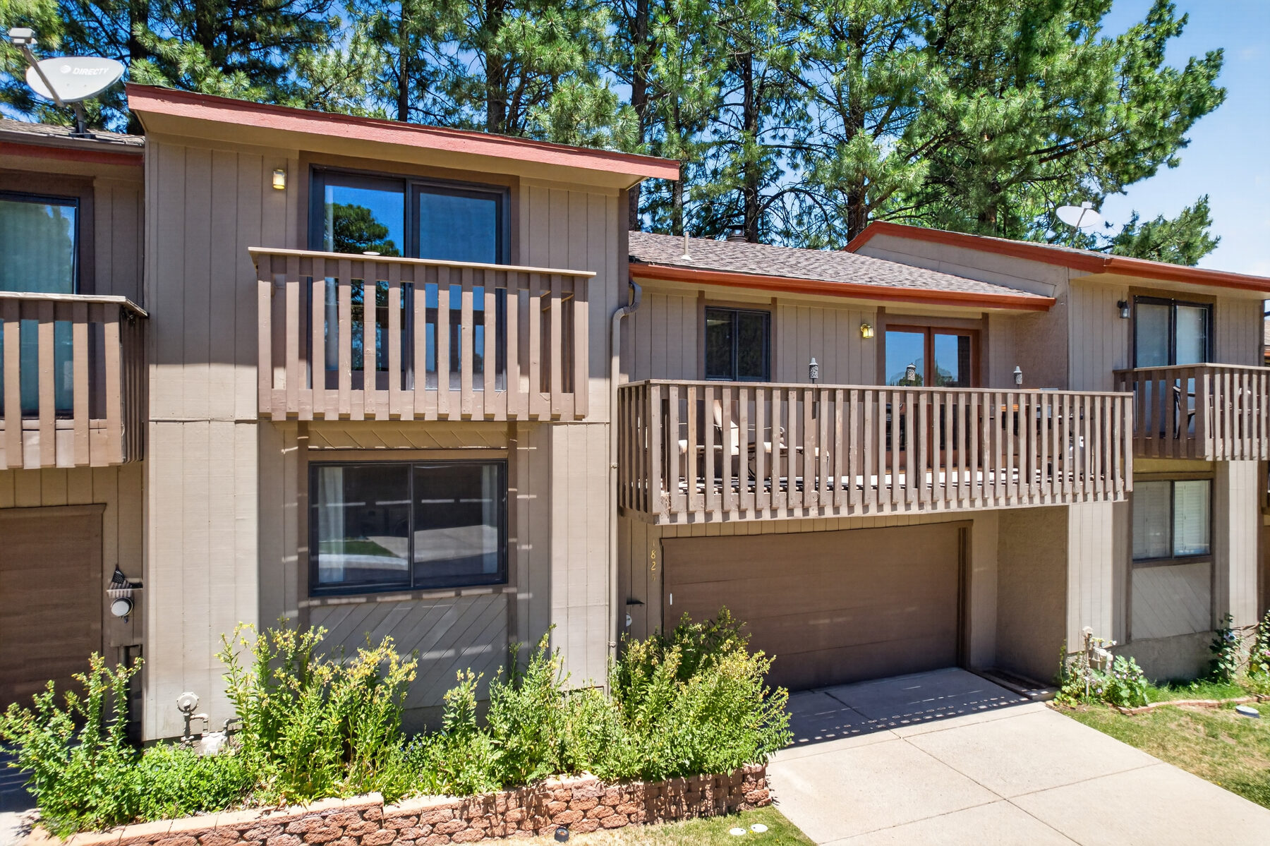 Home exterior in Northern Arizona