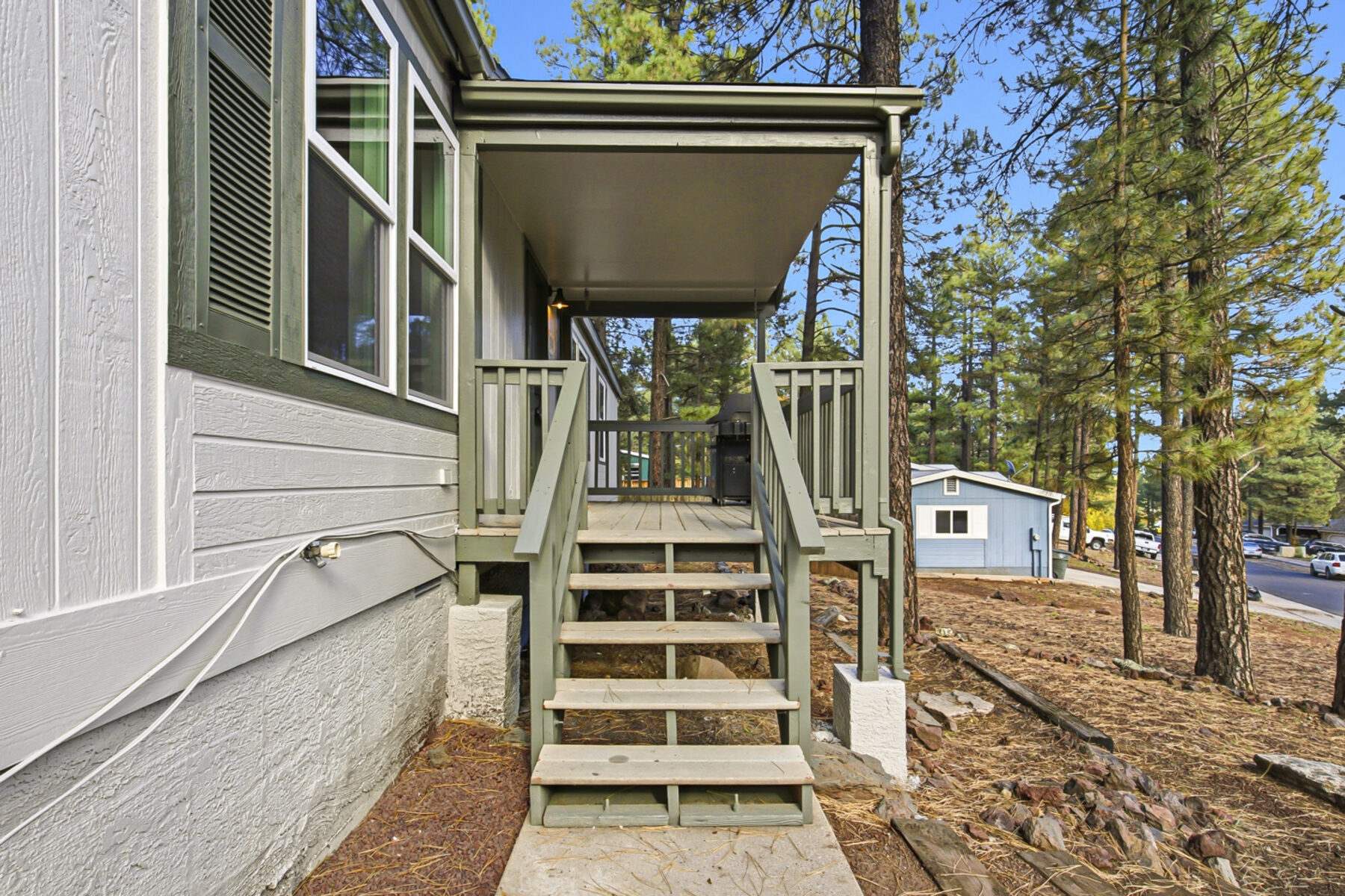 Home exterior in Northern Arizona